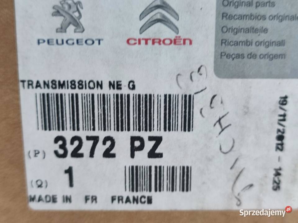 PÓŁOŚ LEWA CITROEN C3 III SX 16 BlueHDi 2016 lubelskie