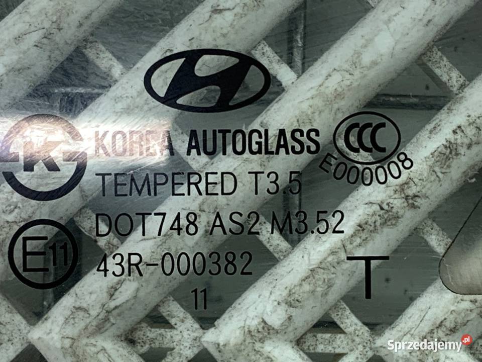 SZYBA PRAWY PRZÓD HYUNDAI ELANTRA V sprzedam