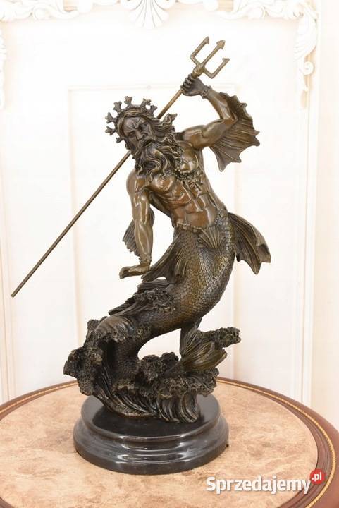 Posejdon Bóg Mórz Żeglarzy Rybaków Figura z Kraków sprzedam