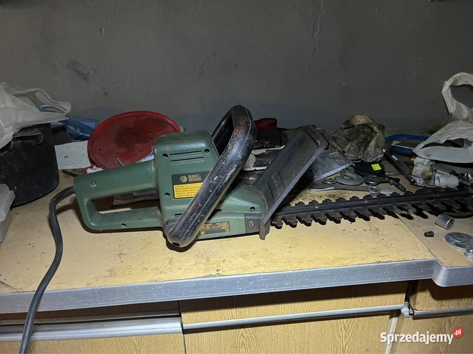 Nozyce do zywopłotu BlackDecker GT221 Nożyce i sekatory Zwoleń sprzedam