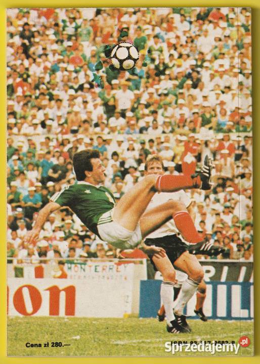 Z PIŁKĄ NA TY STEFAN GRZEGORCZYK 1988 sprzedam
