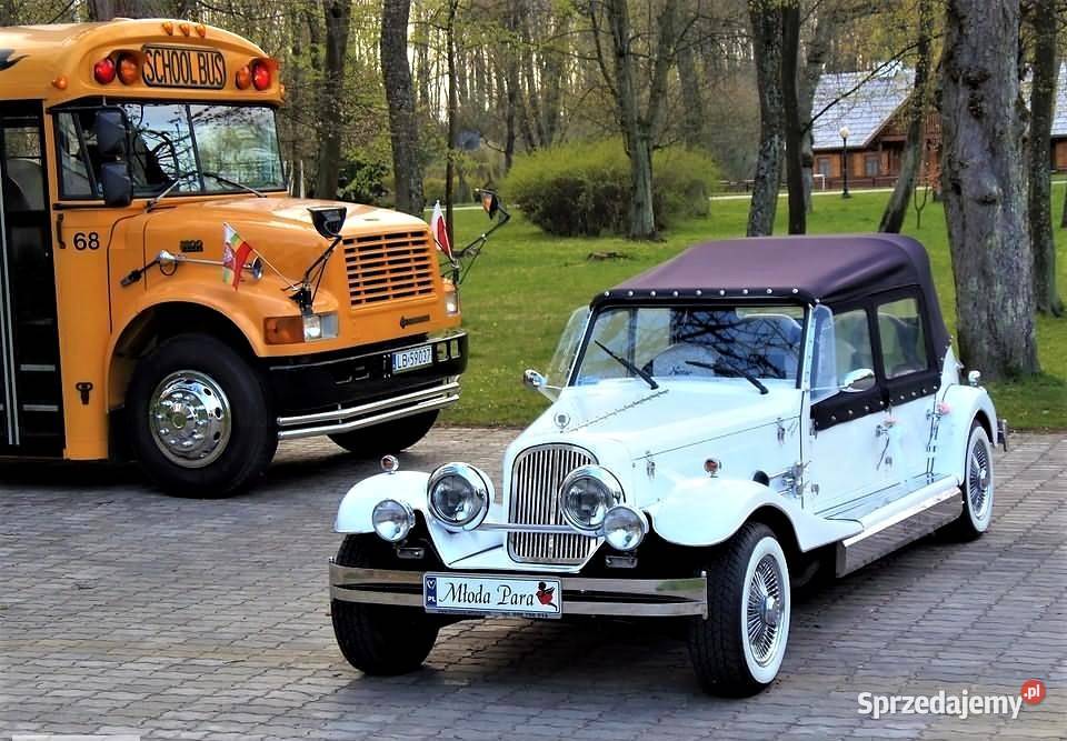 Stare zabytkowe samochody do wypożyczenia Obsługa imprez Śluby, wesela, przyjęcia Otwock