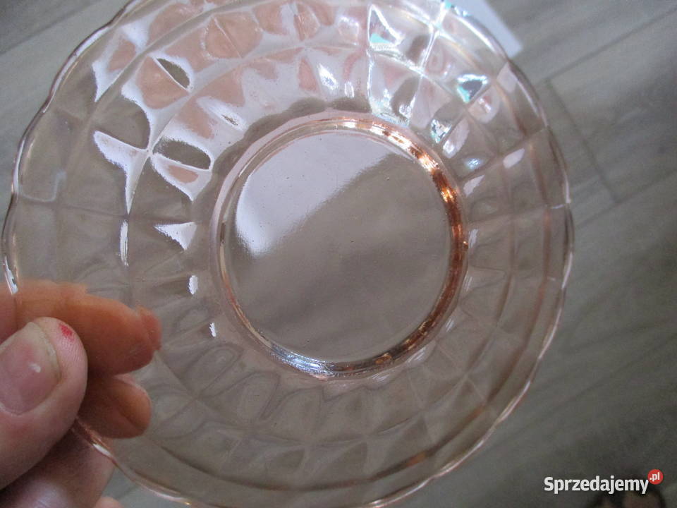naczynia szklane z prl Ozorków