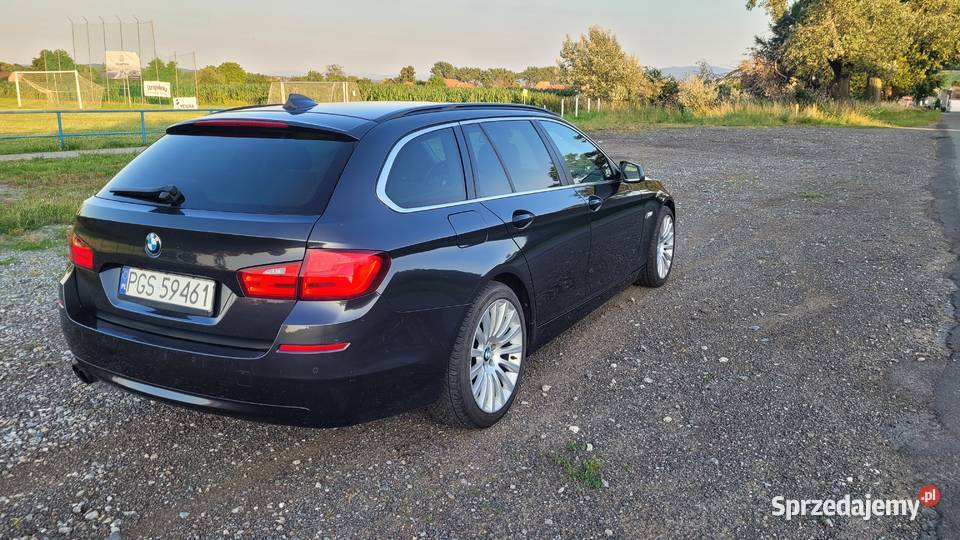 Bmw 530d f11 head up asystent pasa brazowa skora Gostyń