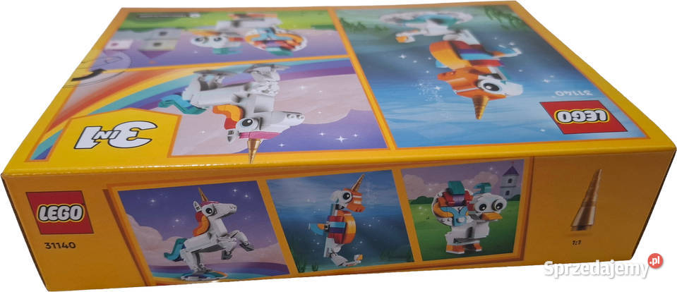 Klocki Lego Creator 3w1 Magiczny jednorożec Klocki Czeladź