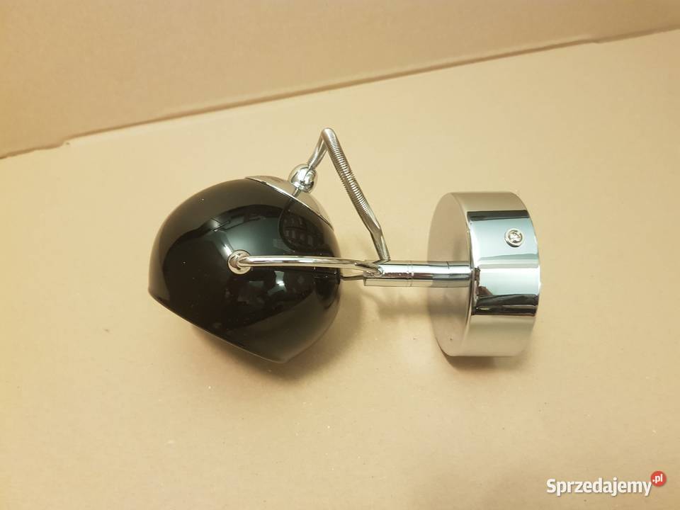 Kinkiet ścienny KULA KULKA CZARNA do łazienki Warszawa