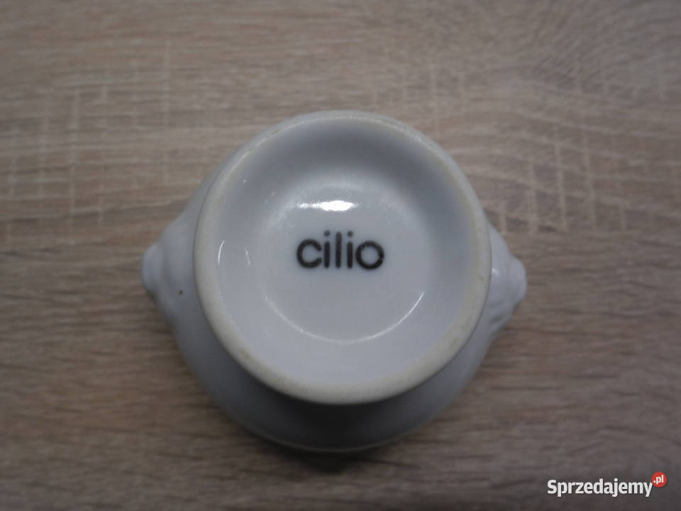 Bulionówka porcelanowa CILIO LEW BIAŁA wielkopolskie Raszków