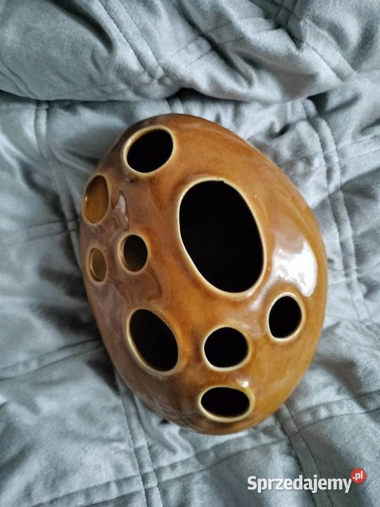 Ikebana meteoryt Bochnia prl Porcelana i szkło Choszczno