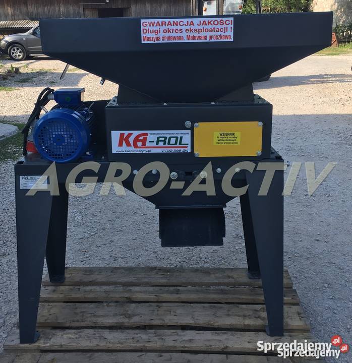 Gniotownik Walcowy do Ziarna Zgniatacz