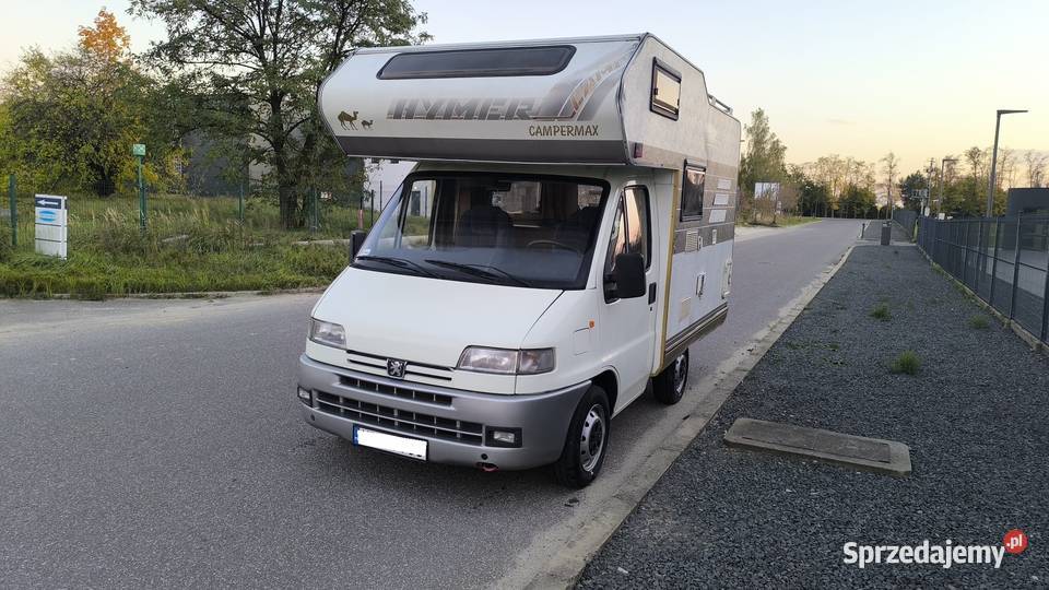 Kamper Hymer Łazienka Kuchnia Lodówka Markiza Pabianice sprzedam