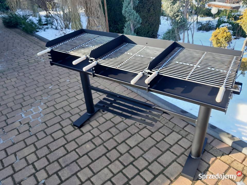 Gastronomiczny grill TRÓJKOMOROWY blacha 5 mm sprzedam