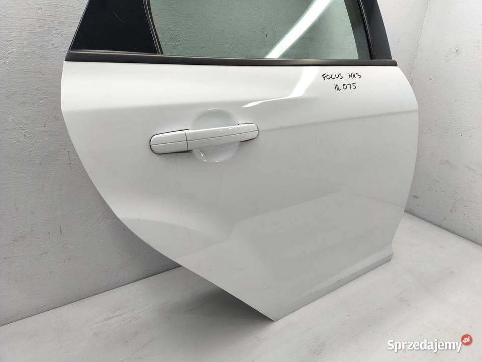 DRZWI PRAWY TYŁ KOMPLETNE FORD FOCUS MK3 LIFT wielkopolskie