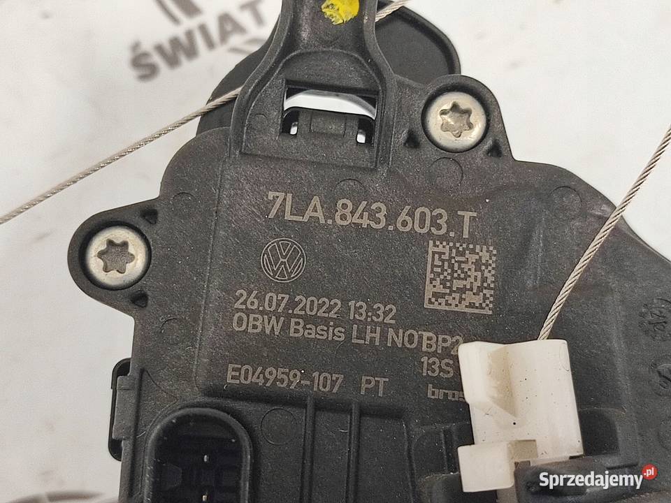 VOLKSWAGEN CADDY IV 22r zamek drzwi lewy bok świętokrzyskie Kielce