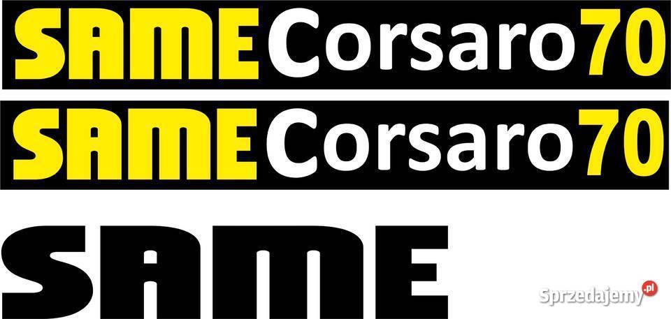 naklejki same corsaro 70 Jeżewo sprzedam