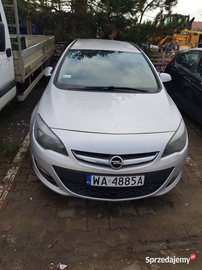 Syndyk sprzeda Opel Astra 14 T Benzyna Automat Warszawa sprzedam
