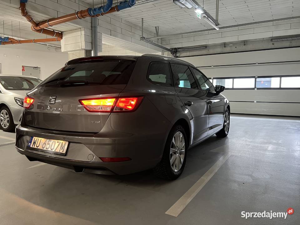 Seat Leon ST 2017 14 TSI Automat DSG światła przeciwmgielne Warszawa