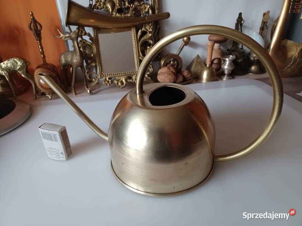 Duża konewka mosiężna Poznań