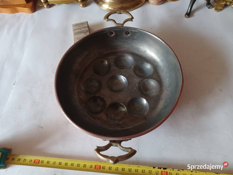 Piękna patelnia miedziana Poznań