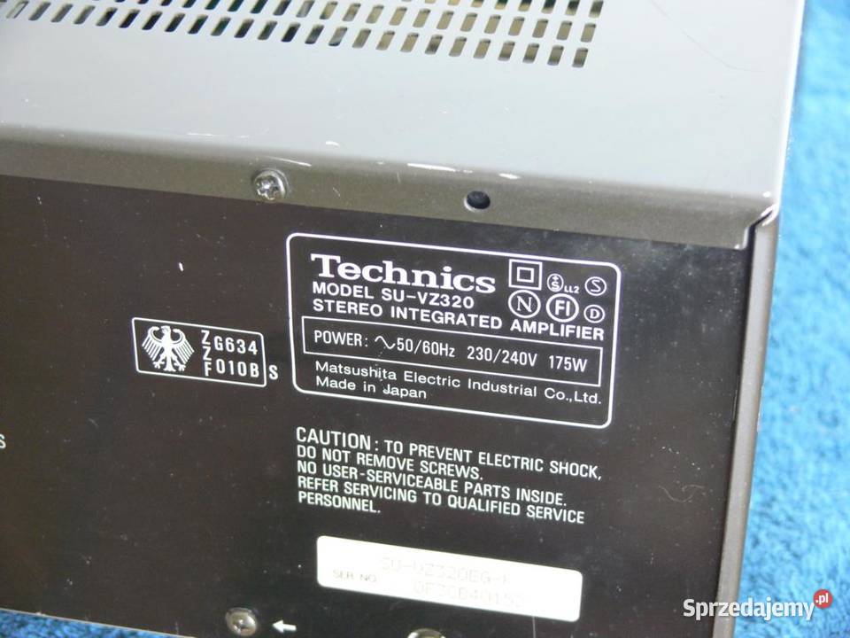 Wzmacniacz Technics SUVZ320 sprawny klasyk podkarpackie Jasło