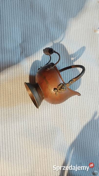 Donica węglarkaozdoba mosiądz Słubice