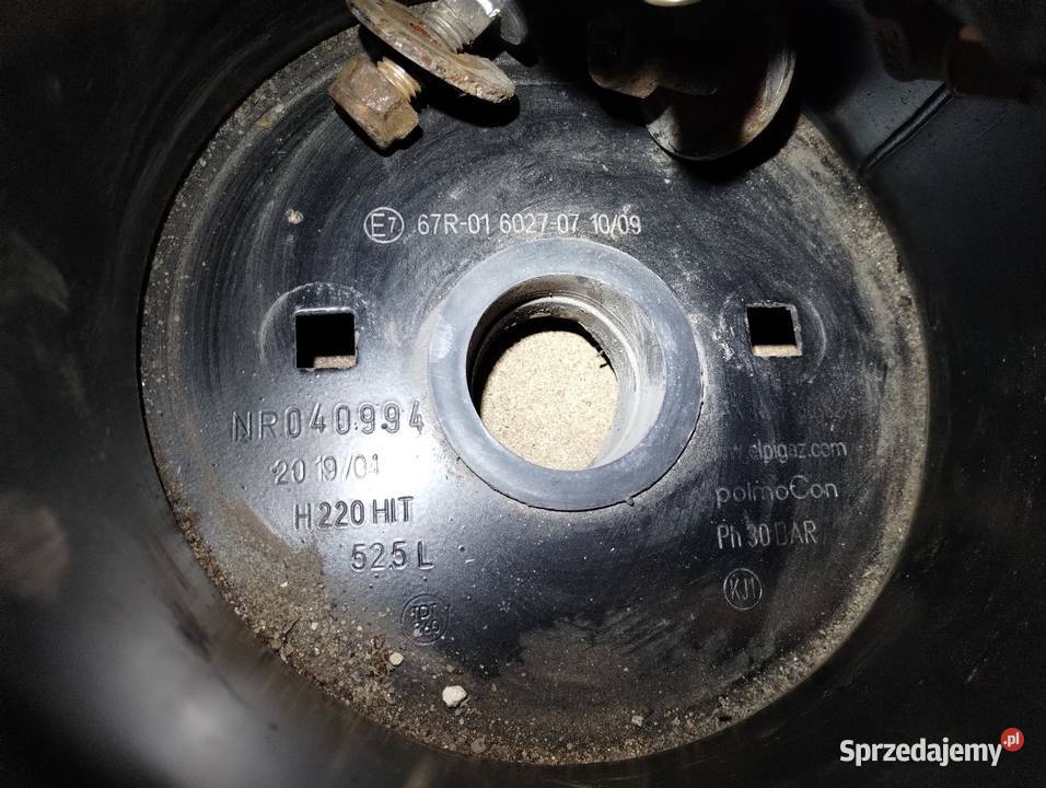Butla LPG w koło 525L Ciężkowiczki sprzedam