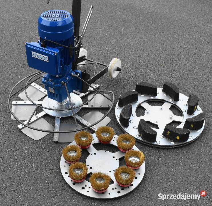 Zacieraczka do posadzek betonowych 15kW cynkmal Poznań