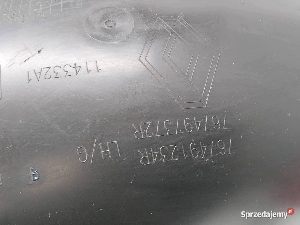 NADKOLE LEWY TYŁ 767491234R Renault Clio V 2019 Nadkola