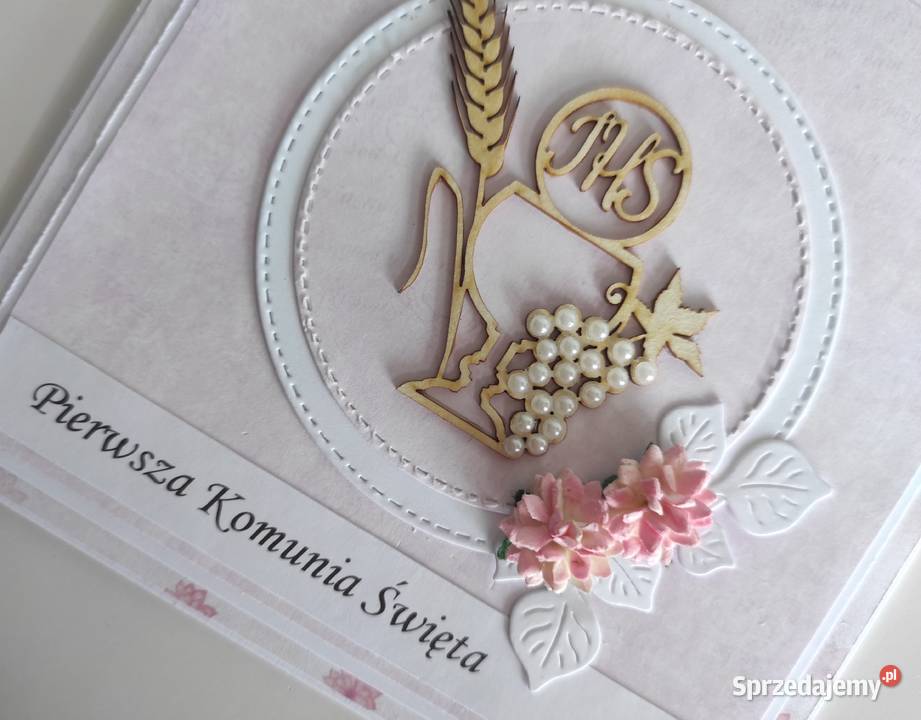 Kartka okolicznościowa ręcznie robiona na Łódź sprzedam