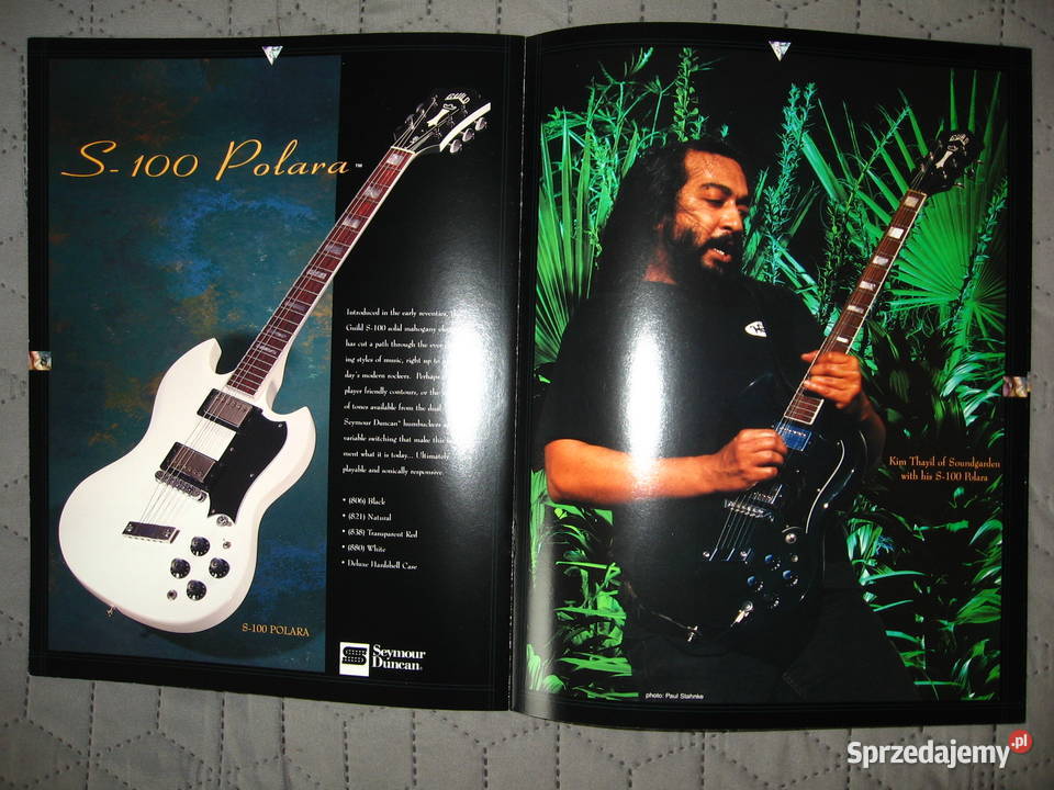 Guild Electrics guitar catalog katalog gitar Kępice