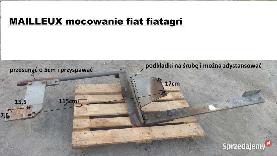 ładowacz tur faucheux Quicke mailleux MF renault nieuszkodzony Chełm sprzedam