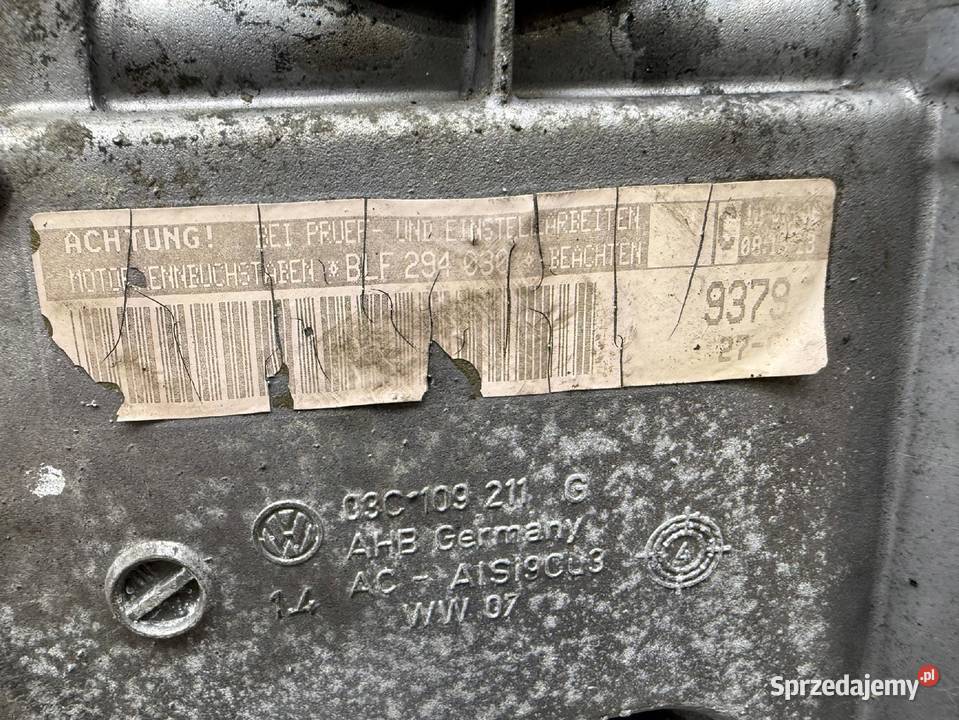 SILNIK BLF VW Touran Golf V Eos Jetta III 16 FSI Chełm