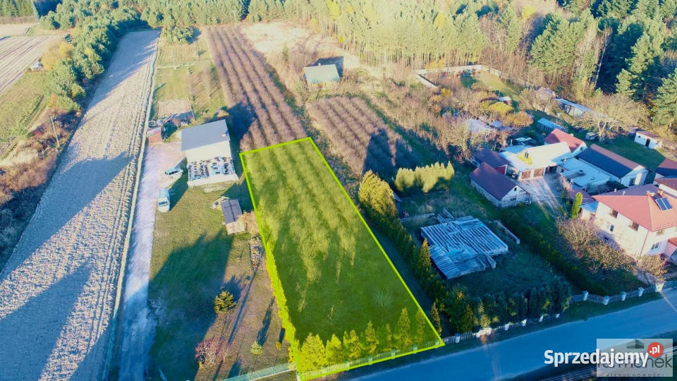 Działka 1289m2 Samsonówka prąd