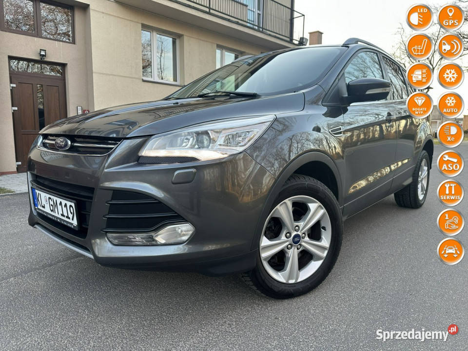 Ford Kuga 20 TDCI 140 Titanium Navi Led Xenon Kuga Józefkowo