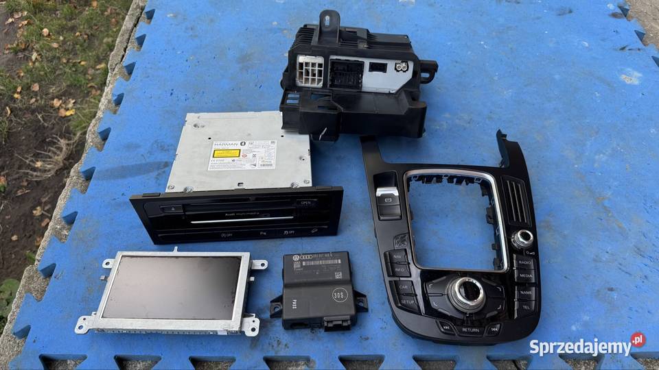 Audi Q5 8R komplet MMI radio tuner navi panel Nawigacje fabryczne małopolskie