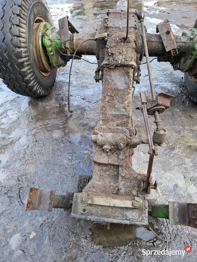 Skrzynia z mostem ładowarka tih samojezdna lubuskie Wschowa sprzedam