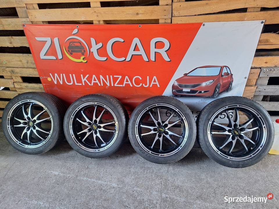 Alufelgi 5x100 17 ET32 DOTZ Tupac Audi Seat Choceń