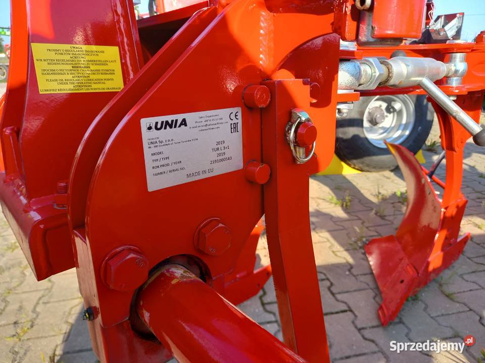 Pług Unia Tur L 31 fabrycznie nowy promocja nieuszkodzony Gózd sprzedam