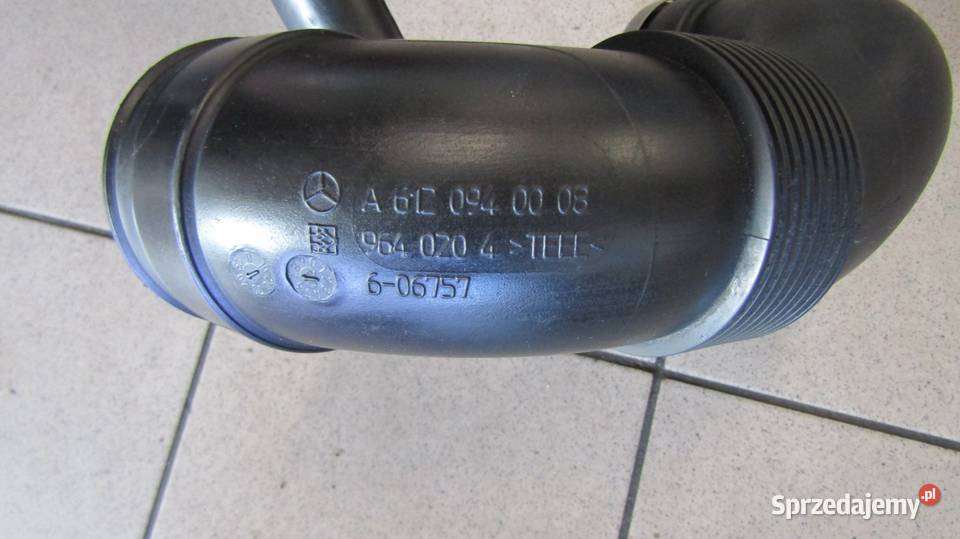 Rura dolotowa powietrza Mercedes W203 W209 27 pomorskie