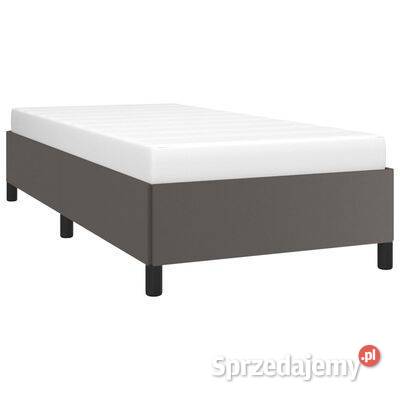 vidaXL Rama łóżka szara 90x200 sztuczna Warszawa