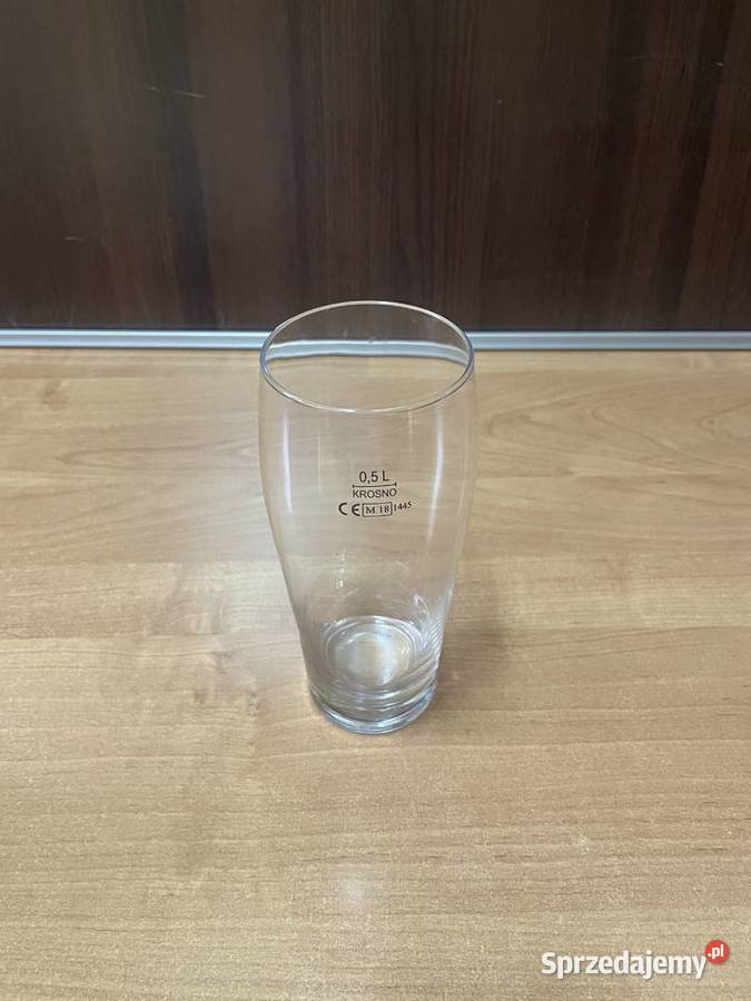 Szklanka do piwa z cechą 500 ml podkarpackie Ustrzyki Dolne sprzedam