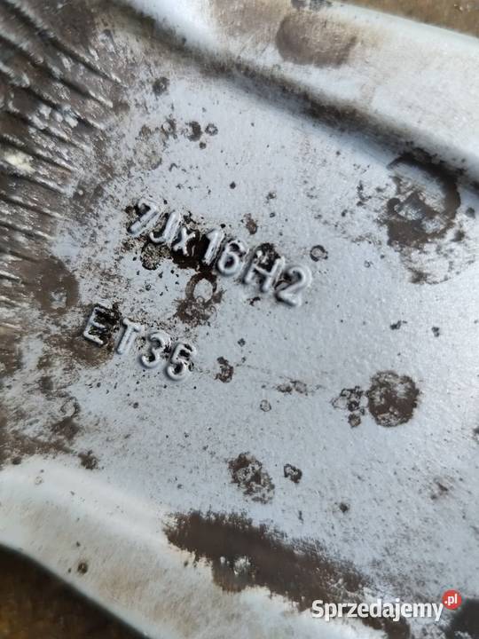 FELGI ALUMINIOWE R16 7J16H2 ET35 podkarpackie