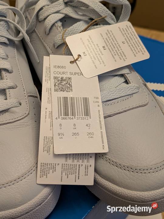 Adidas Originals Court Super w 42 nowe