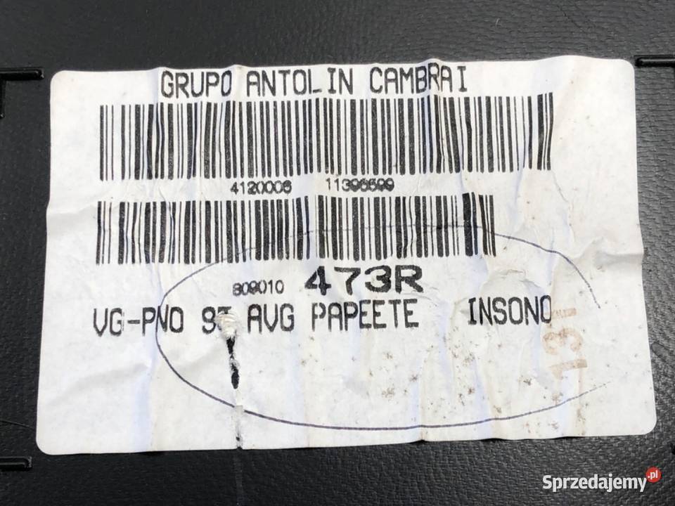 BOCZEK DRZWI LEWY PRZÓD RENAULT SCENIC III