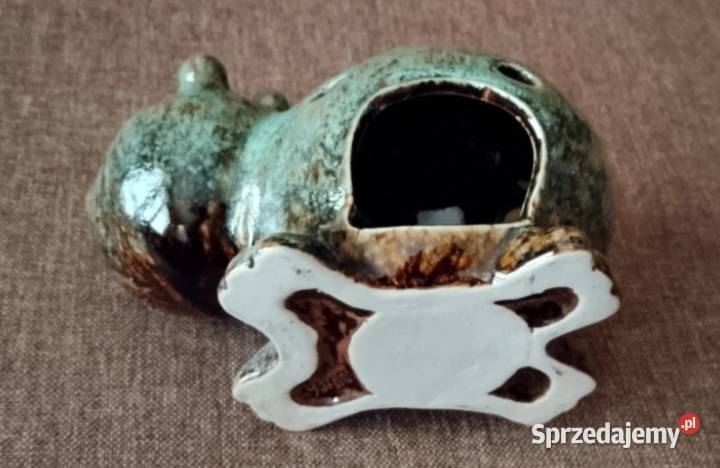 Stary radosny ceramiczny kominek zapachowy Katowice