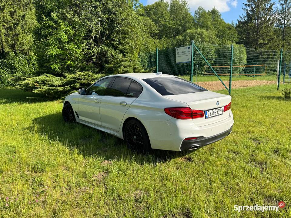 BMW Seria 5 G30G31 20 520d 2018 xDrive Faktura 190KM zachodniopomorskie Polanów