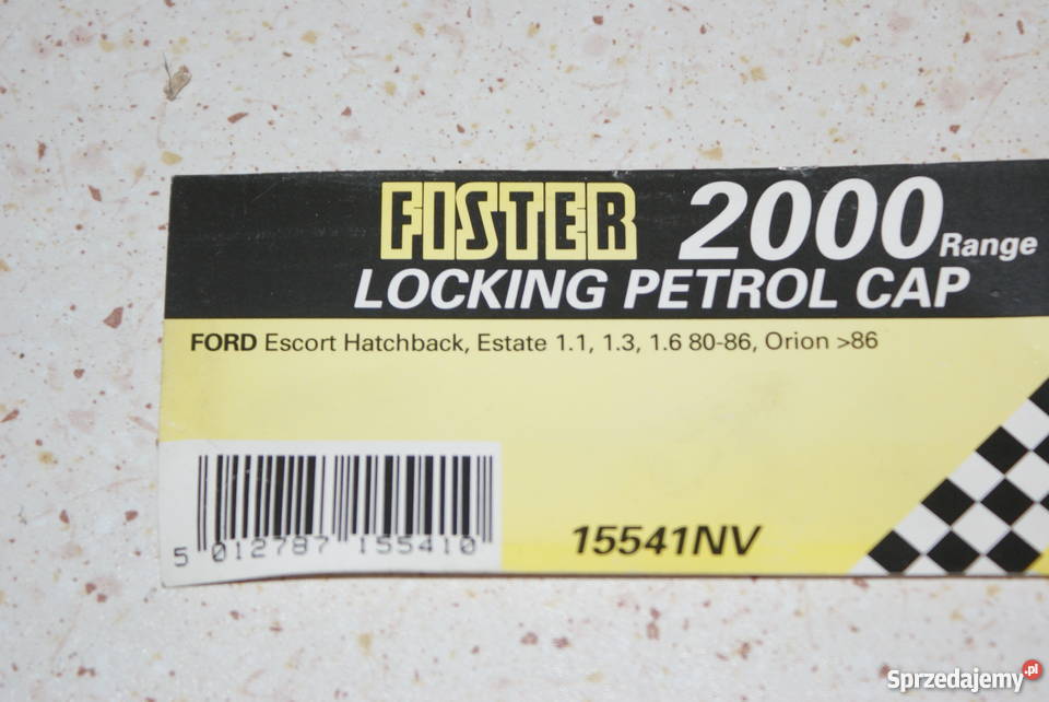 korek wlewu paliwa ford eskort 8086r nowy