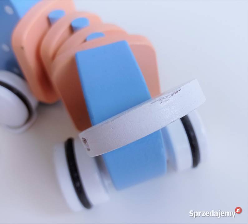 Drewniana zabawka króliczek wędrowniczek Trefl 9m+ Katowice