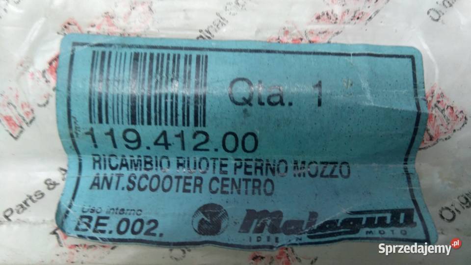 Ośka oś śruba szpilka koła ORGINAŁ Malaguti Bielsk Podlaski