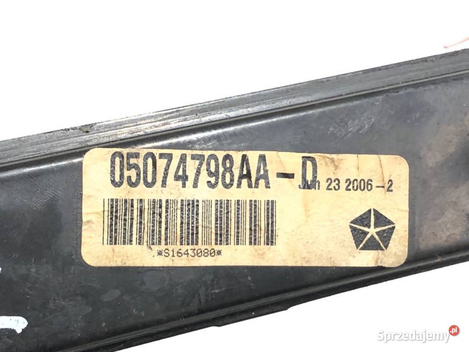 PODNOŚNIK SZYBY PRAWY PRZÓD DODGE CALIBER