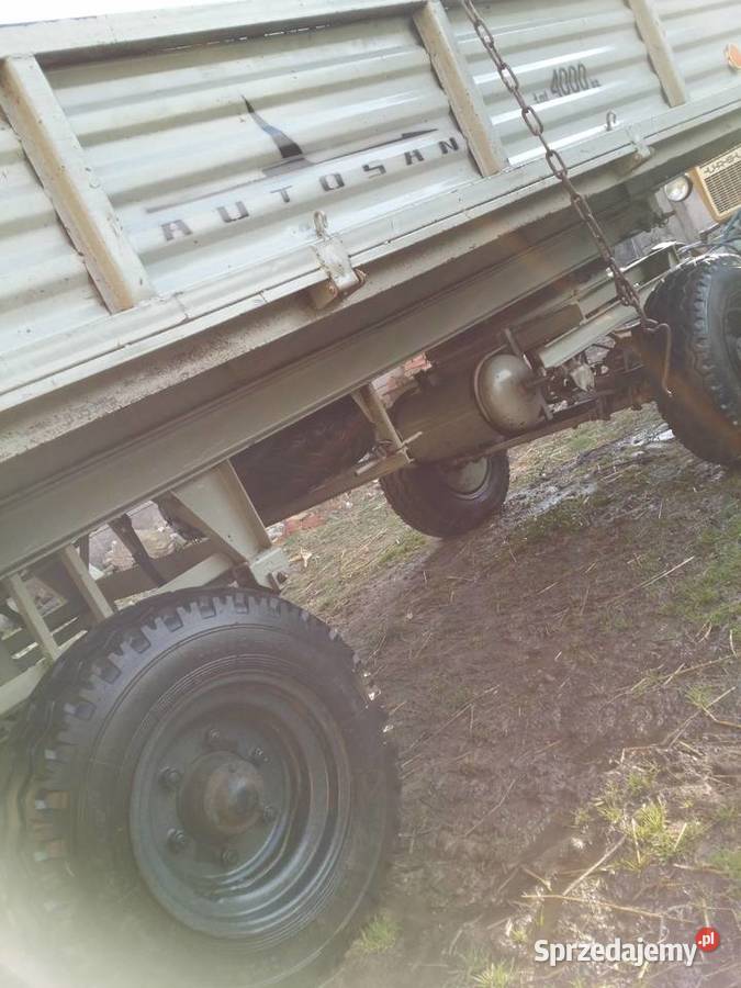 Przyczepa rolnicza wywrotka Sanok D 732 wywrotka Nysa
